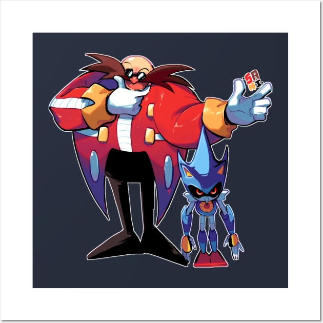 Eggman Wall Art by Sani